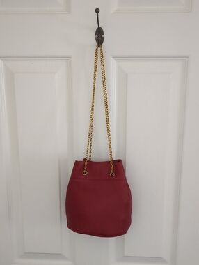HOBO Jovie Mini Bucket Bag - Scarlet Red Leather